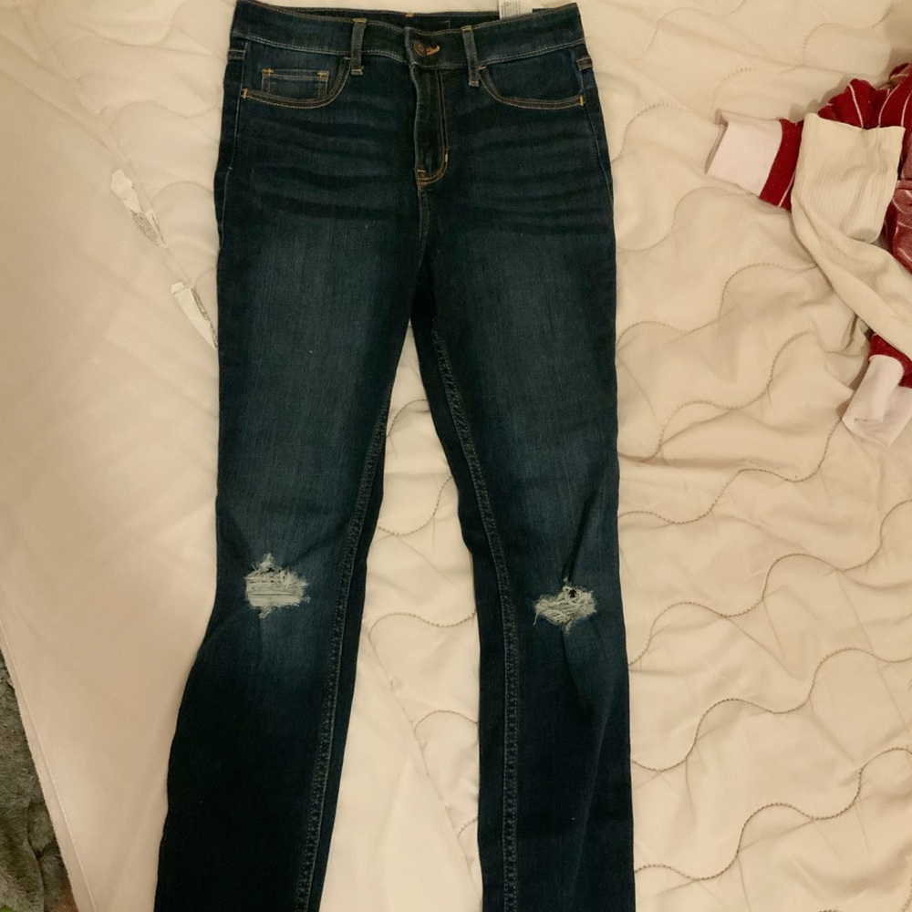 High Waisted Hollister Jeans